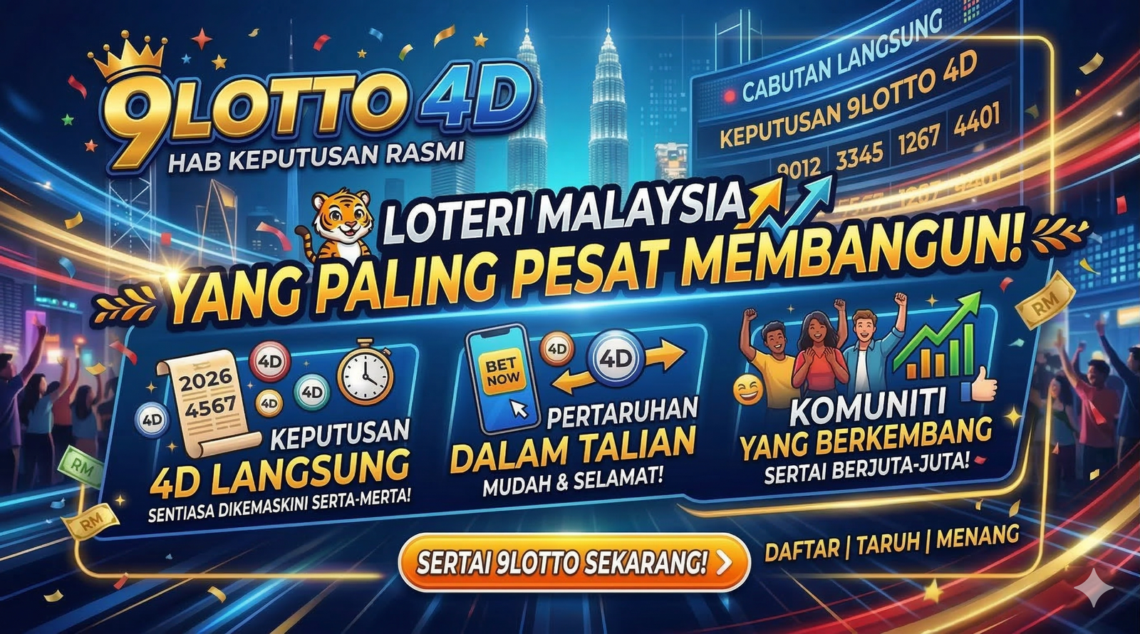 Hab Keputusan 9lotto 4D Malaysia