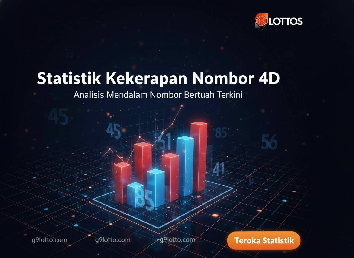 Graf statistik kekerapan nombor 4d